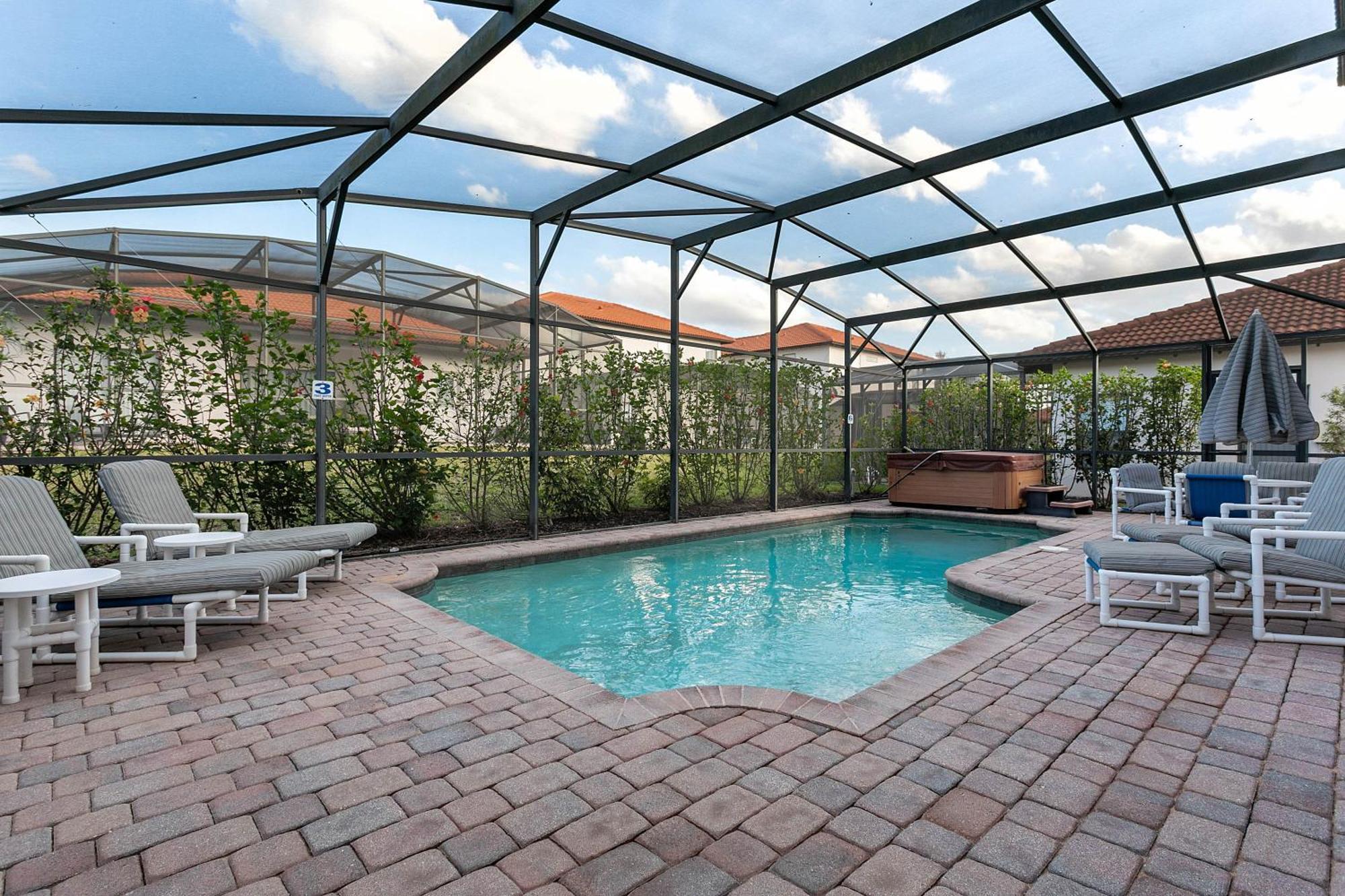 Paradise Resort Styles 4 Bedrooms With 3 Baths Pool And Spa Орландо Экстерьер фото