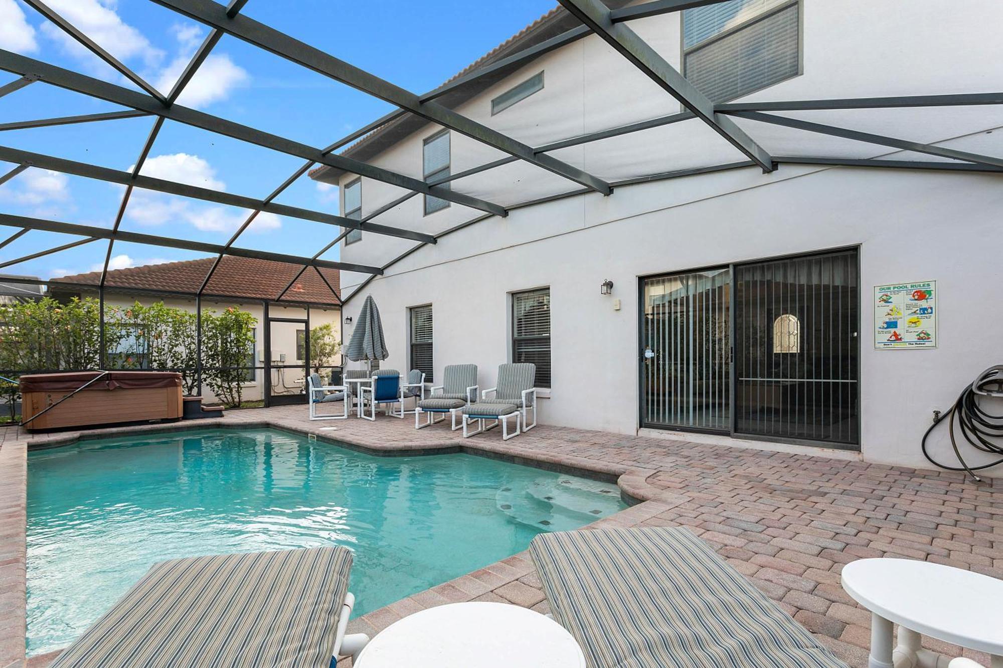 Paradise Resort Styles 4 Bedrooms With 3 Baths Pool And Spa Орландо Экстерьер фото